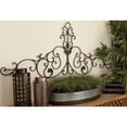 thumbnail image 2 of DecMode Indoor Brown Metal Rustic Wall Decor, 2 of 9