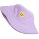 thumbnail image 3 of Sombrero de cubo de algodón Sombrero de playa de color sólido Sombreros de sol de viaje de verano Gorra de pescador (púrpura claro) brillar Electrónica, 3 of 5