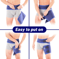thumbnail image 6 of Neo G Groin Brace Support for Thigh Hamstring Injury Strains Arthritis Pain Relief – Adjustable Compression for Men Women - One size, 6 of 6