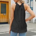 thumbnail image 4 of Vest Tops for Women Summer Tops Fashion Sequins Sleeveless Strapless Women's Vest Loose Fit Tanks Casual Tees, 4 of 4