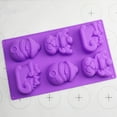 thumbnail image 4 of Toystoory Molde de pastel de silicona antiadherente y no tóxico para delicias navideñas para hornear Gel de sílice DIY Herramientas y accesorios para hornear, 4 of 6
