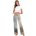 thumbnail image 6 of Medium Women's Comfy Casual Pajama Pants Stretch Fabric Suitable for Yoga Pants Hippie Pants，The Best Holiday Gifts for Women Simple Sketch Of A Rabbit, 6 of 7