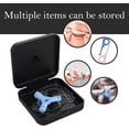 thumbnail image 4 of Retainer Case, ARGOMAX Aligner Case, Braces Box, 2 Piece Orthodontic Box (Black)., 4 of 7