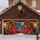 thumbnail image 4 of Banderín para garaje para decoraciones navideñas Banderines festivos para celebraciones estacionales Uso en interiores y exteriores Atractivo para sus vacaciones, 4 of 5