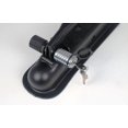 thumbnail image 1 of DeadBolt Trailer Coupler Lock RC2 Flush Lock Design; For 1/2 Inch Opening Conventional Lever Style Couplers; Black; Nickel Chrome Finish, 1 of 3
