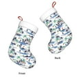 thumbnail image 3 of Haiem Hawaii Palms Pattern Christmas Stockings, Personalized 18 Inches Knit Christmas Stockings Xmas Hanging Stockings for Family Christmas Decorations, 3 of 7