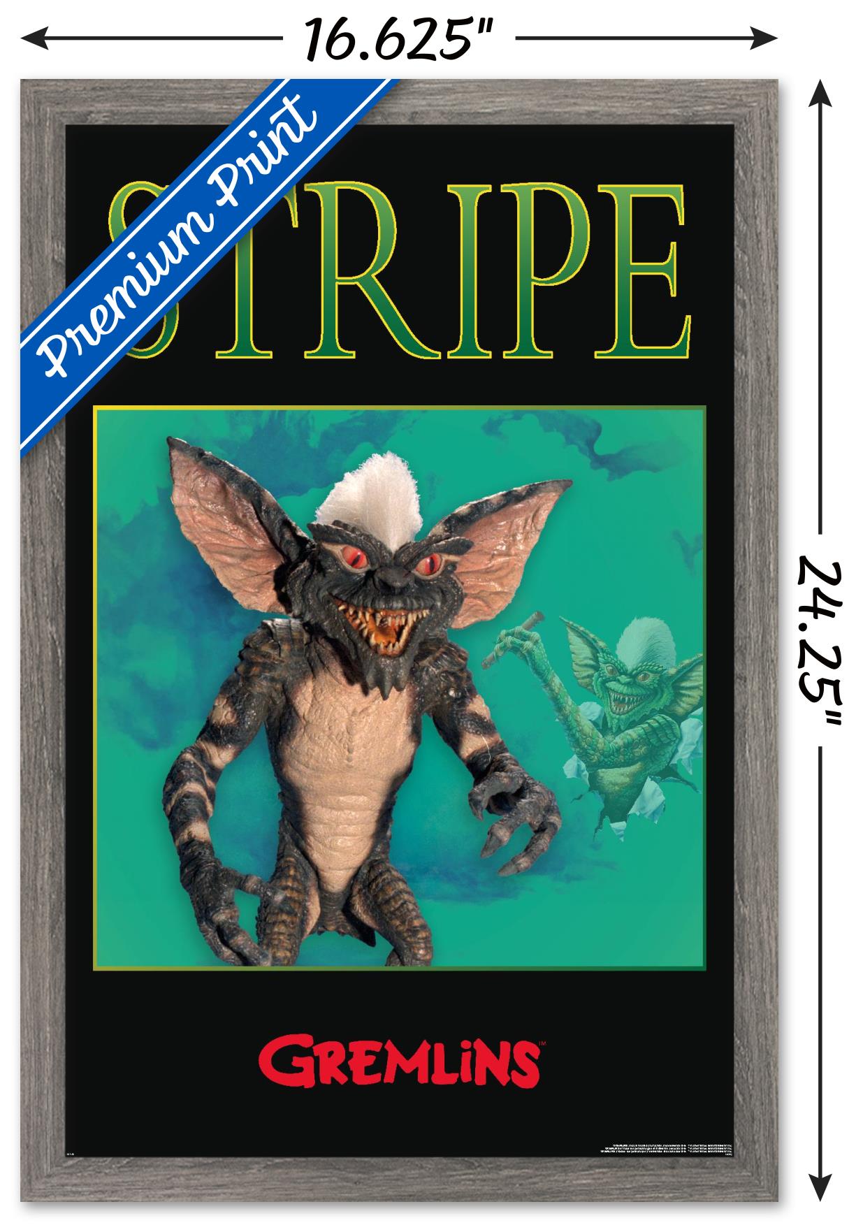 Gremlins - Stripe Green Wall Poster, 22.375
