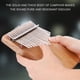 thumbnail image 5 of Kalimba B Mayor sonido puro cuerpo grueso sólido Natural dulce alcanfor 17 teclas ANGGREK, 5 of 8