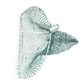 thumbnail image 1 of Zorion Metal Mesh Beach Rake Sieve Durable Portable Pond Rake for Fishing and Landscape 60cm Wide, 1 of 9