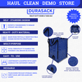 thumbnail image 6 of DURASACK® Home and Yard Bag, Heavy Duty, 20"L x 20"W x 28"H, Multicolor, 3-Pack, 6 of 10