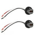 thumbnail image 2 of 2pcs T20 Plug 7443 Car Light Bulb Holder Plug Adapter LED Brake Light Connector, 2 of 5