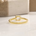 thumbnail image 5 of 10K Yellow Gold Oval Moonstone Solitaire Engagement Ring for Women, 5 of 5