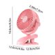 thumbnail image 4 of Fiudx Ventilador Portátil de Escritorio, Diseño Oscilante Silencioso, Inclinación Ajustable a 720 Grados, Flujo de Aire de 3 Velocidades, Alimentación Por Usb, Tamaño Compacto, Ideal para Oficina En, 4 of 6