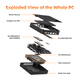 thumbnail image 4 of Mini PC para juegos AMD Ryzen7 4800H 5800H 4500U 7530U Pocket Dual HDMI LAN WIFI6 BT5.2 NUC Computadora de escritorio para oficina DDR4 NVMe, 4 of 4
