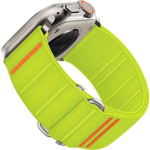 XIHAMA Nylon Sport Loop Watch Band, Stretchy Strap Compatible with Apple Watch Ultra 49/46/45/44/42/41/40/38mm, iWatch Series 1-11, SE 1-3, Ultra 1-3