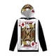 thumbnail image 3 of Sudadera con capucha con estampado 3D de naipes creativos para hombre, sudadera con estampado de póquer con personalidad, sudadera informal para primavera y otoño, 3 of 4