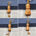 thumbnail image 5 of KAIYANG piezas de llavero de Buda, pequeños colgantes, figura de Buda, amuleto de la suerte, decoración de Buda tallada en 3D, 5 of 5