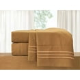 thumbnail image 2 of Elegant Comfort Silky-Soft 1800 Series - Wrinkle-Free 4-Piece Bed Sheet Set, Deep Pocket up to 16 inch, Full, Bronze, 2 of 5