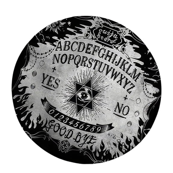 Eye Pattern Astrology Pendulums Mat Mouse Pad Tarots Antiskid Rubber Mat Altars Tarots Card Pad for Party Board Game