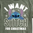 thumbnail image 3 of Lilo & Stitch - I Want A Stitch For Christmas - Men's Short Sleeve Graphic T-Shirt, 3 of 5