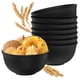 thumbnail image 1 of GPED Juego de 8 Pzas de Tazones Irrompibles para Cereal, Juego de Tazones de Paja de Trigo de 26 Oz, Tazones para Ensalada, Tazones para Sopa, Tazones de Plástico Reutilizables, Libres de BPA, Aptos, 1 of 7