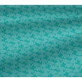 thumbnail image 5 of oneOone Viscose Jersey Fabric Fish Block Print Fabric BTY 60 Inch Wide, 5 of 5