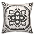 thumbnail image 2 of Creative Products Black Medallion I 18 x 18 Spun Poly Pillow, 2 of 3
