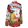thumbnail image 5 of Las Vegas Casino Gambler Long Sleeve Blouse Woman Streetwear Casual Shirts Summer Oversize Woman Streetwear Clothing Birthday Present, 5 of 7