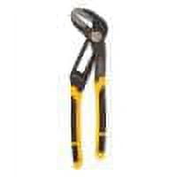 UPC: 0076174744262 | DeWALT DWHT74426 8-Inch Non-Pinching Push Lock Wide Straight Jaw Pliers