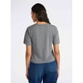 thumbnail image 3 of Sofia by Sofia Vergara Women's and Women's Plus Size Sofia Tee with Short Sleeves, Sizes XS-4X, 3 of 4