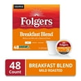 thumbnail image 3 of Folgers Breakfast Blend, Mild Roast Coffee, Keurig K Cup Pods, 48 Count Box, 3 of 14