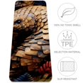 Pangolin TPE Yoga Mat for Home & Studio Practices, Workout Mat with