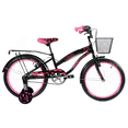 thumbnail image 2 of Bicicleta Acero Cross Layla R16 1V Negro Niña Benotto Layla, 2 of 3