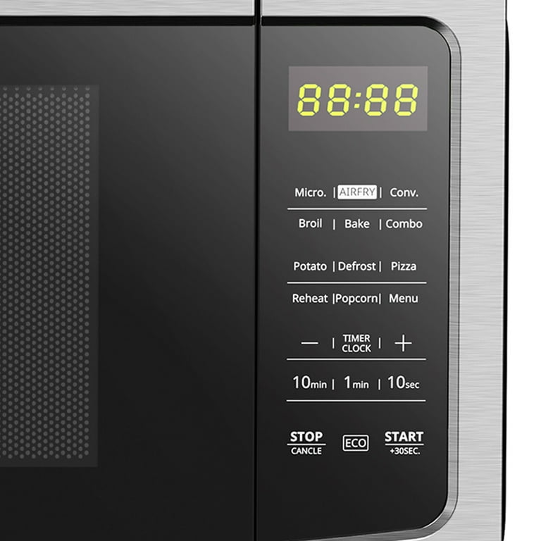 Black + Decker Black and Decker 5-In-1 Countertop Microwave with Air Fryer,  Stainless Steel