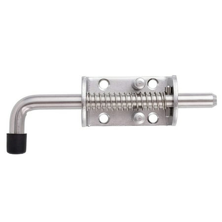 

1Pcs 304 Stainless Steel 6.5inch Spring Pin Latch Lock Assembly for Doors Cabinets and Utility Trailer Gate - Heavy Duty
