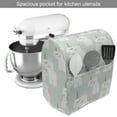 thumbnail image 2 of Unicorn Stand Mixer Cover, Doodle Style Mythical Creatures Mother and Horses with Horns in Pastel Tones, Kitchen Appliance Organizer Bag Cover with Pockets, 5 Quarts, Multicolor, by Ambesonne, 2 of 4