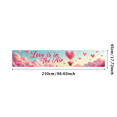 thumbnail image 3 of Heart Balloons Backdrop Background Wall Banner Valentines Day Party Decorations Romantic Celebration Event Decor Wedding Photography Prop, 3 of 4