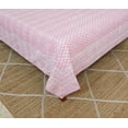 thumbnail image 4 of Dhaka International Pink Block Printed Cotton Bedspread, Single/Twin - Lightweight, Reversible, All Seasons, 4 of 4