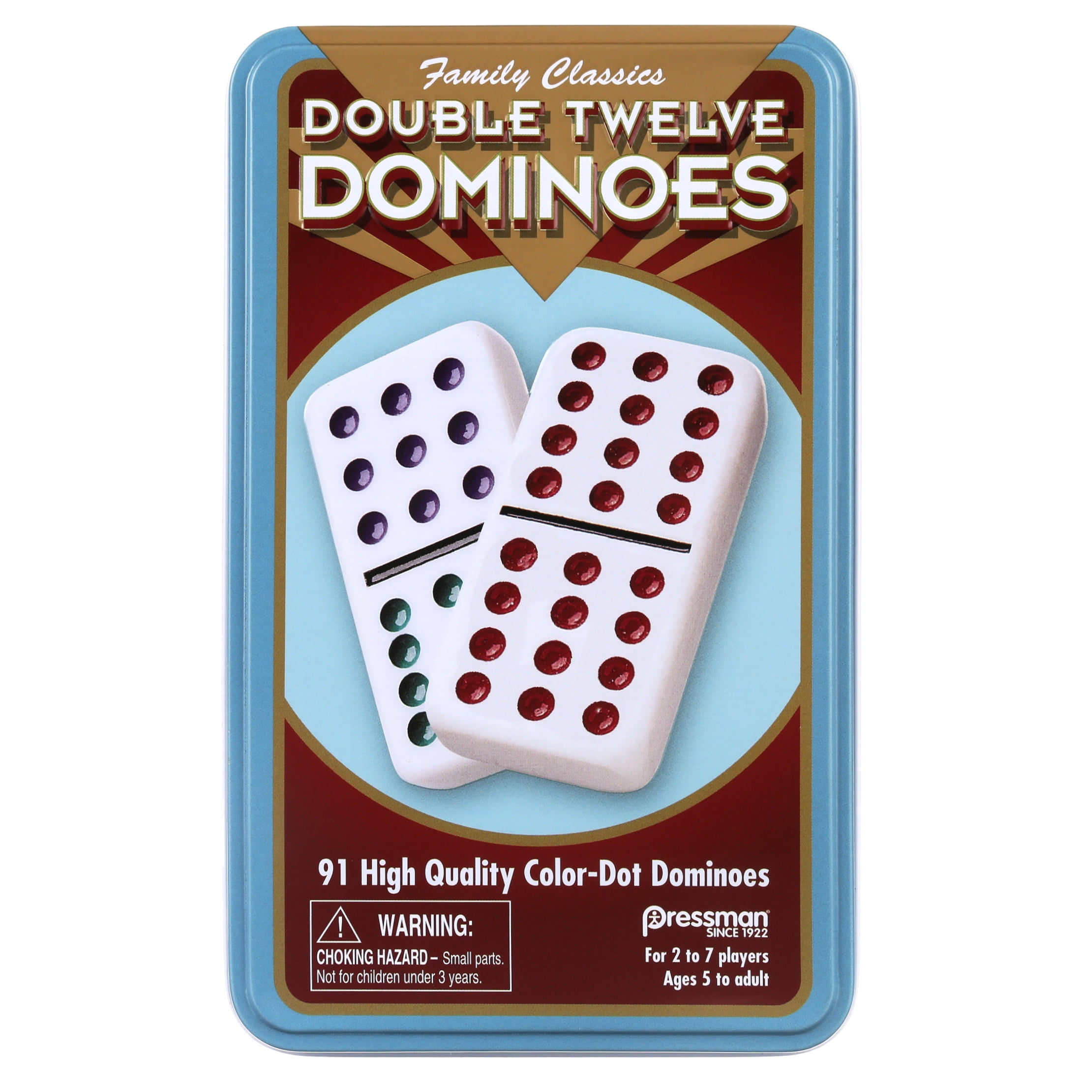 Double twelve jumbo dot Dominoes 