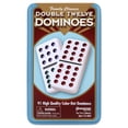 thumbnail image 3 of Pressman Dominoes: Double Twelve Color Dot Crystalline Dominoes in a Tin, 3 of 7