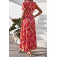 thumbnail image 2 of Vestido PRETTYGARDEN Maxi Cruzado Floral Cuello en V Talle XL, 2 of 7