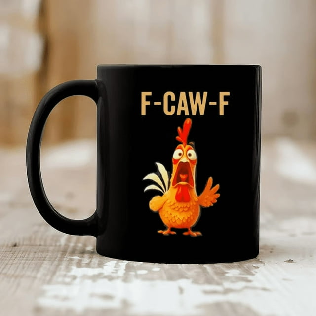 Taza de café con diseño de gallo | Taza de té de cerámica de 325 ml | Regalo original para cocina y oficina | Apto para lavavajillas y microondas