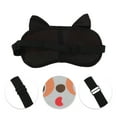 thumbnail image 2 of Unique Bargains 1 Pc Portable Husky Sleep Mask for Hotel Orange Polyester Cotton, 2 of 3