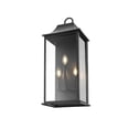 thumbnail image 3 of Elegant Lighting Shepard 10" Outdoor Wall Sconce In Black, 3 of 8