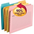 thumbnail image 3 of Smead SuperTab Fastener Folders with Reinforced Tab Letter - 8 1/2" x 11" Sheet Size - 1 x 2K Fastener(s) - 1/3 Tab Cut - Top Tab Location - 11 pt. Folder Thickness - Pink, Yellow, Goldenrod, Aqua - 1, 3 of 5