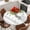 Green, variant on Modern Sage Green Round Tablecloth, Fitted Table Cover with Elastic for 36"-44" Round Tables, Gradient Floral Abstract Bohemian White Table Cloth Outdoor Indoor Dinning Party Waterproof Tablecloths