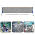 thumbnail image 3 of Red simple plegable portátil del bádminton de la red del tenis de los 4m los 5m los 6m, 3 of 4