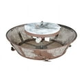 thumbnail image 4 of Meyda Tiffany 109226 Leaping Bass 4 Light 22" Wide Semi-Flush Ceiling Fixture - Cafe-Noir, 4 of 7