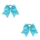 thumbnail image 1 of Qarigey Banda para el cabello grande Bowknot Goma elástica Soporte de cola de caballo ajustable Cabellos Cuerda Scrunchies para mujeres Multi Cielo azul 2Conjunto, 1 of 6
