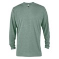 thumbnail image 1 of Delta Platinum Adult Tri-Blend Long Sleeve Crew Neck Tee, 1 of 1